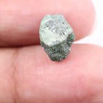 3.09 Ct Natural Green Rough Diamond – Loose Earth Mined Raw Uncut Green Rustic Diamond Stone for Custom Jewelry