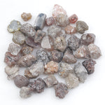 mixed color natural rough diamonds in raw form for custom jewelry making and creative designs