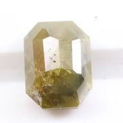 1.34 Ct Emerald Cut Natural Yellow Diamond Loose Stone, Ideal for Custom Engagement Rings