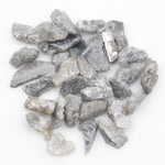 irregular grey earth mined diamond in raw natural form for jewelry making