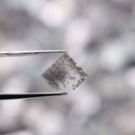 73.74 Ct lab grown rough diamond lot with square shape grey black uncut diamonds perfect for rustic jewelry making and custom engagement rings.