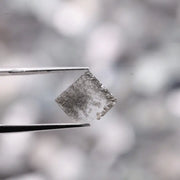73.74 Ct lab grown rough diamond lot with square shape grey black uncut diamonds perfect for rustic jewelry making and custom engagement rings.