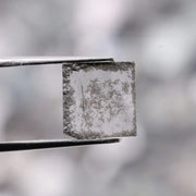 73.74 Ct lab grown rough diamond lot with square shape grey black uncut diamonds perfect for rustic jewelry making and custom engagement rings.