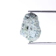 6.37 Ct Natural Green Rough Diamond Loose Raw Uncut Green Rustic Diamond Stone for Custom Jewelry