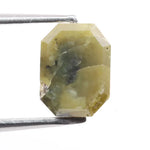 1.34 Ct Emerald Cut Natural Yellow Diamond Loose Stone, Ideal for Custom Engagement Rings