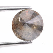 0.86 Ct natural round cut brown diamond loose, perfect for custom engagement rings and fine jewelry