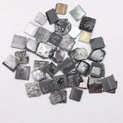 49.95 Ct lab grown rough black diamond raw uncut CVD crystal fancy black diamond for jewelry making rustic loose lab created diamond