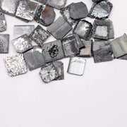 49.95 Ct lab grown rough black diamond raw uncut CVD crystal fancy black diamond for jewelry making rustic loose lab created diamond