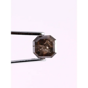 0.37 Ct Asscher Cut Brown Fancy Natural Earth Mined Antique Shape Loose Diamond for Custom Engagement Ring