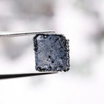 49.95 Ct lab grown rough black diamond raw uncut CVD crystal fancy black diamond for jewelry making rustic loose lab created diamond