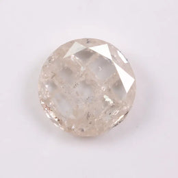  1.13 Ct white round cut lab grown diamond loose stone with brilliant round facets