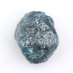 blue colour rough cut diamond necklace