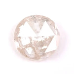  1.13 Ct white round cut lab grown diamond loose stone with brilliant round facets