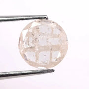 1.13 Ct Light Brown Round Lab Grown Diamond Lab Created Diamond For Wedding Necklace