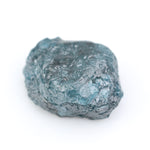 blue colour rough cut diamond necklace