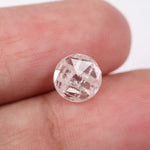  1.13 Ct white round cut lab grown diamond loose stone with brilliant round facets