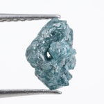 blue colour rough lab grown diamonds
