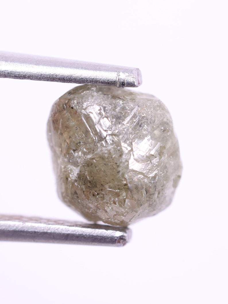 Shop - Natural Uncut Grey Diamond 1.89 Carat Rough Diamond ( 7.07*6.04*4.83 )