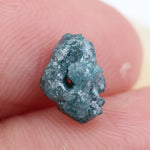 blue colour rough lab grown diamonds