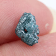blue colour rough lab grown diamonds