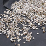 2.4–4 MM light brown natural diamond round cut VS diamond, brown diamond 