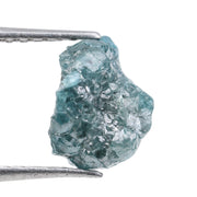 blue colour rough natural diamonds