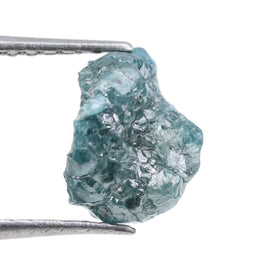 blue colour rough natural diamonds