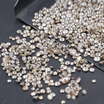 2.4–4 MM light brown natural diamond round cut VS diamond, brown diamond 