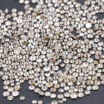 2.4–4 MM light brown natural diamond round cut VS diamond, brown diamond 
