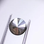 loose salt and pepper diamond, loose asscher cut diamond, loose baguette diamonds, engagement ring grey diamond, engagement rings salt and pepper, black faceted diamond