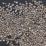 2.4–4 MM light brown natural diamond round cut VS diamond, brown diamond 