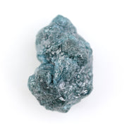 blue colour diamond raw form with large raw diamond