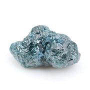 blue colour diamond raw form with large raw diamond
