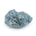 blue colour diamond raw form with large raw diamond