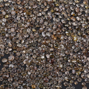 2.4–4 mm fancy brown natural diamond round cut SI diamond, natural brown diamond