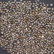 2.4–4 mm fancy brown natural diamond round cut vs-si, natural brown diamond 
