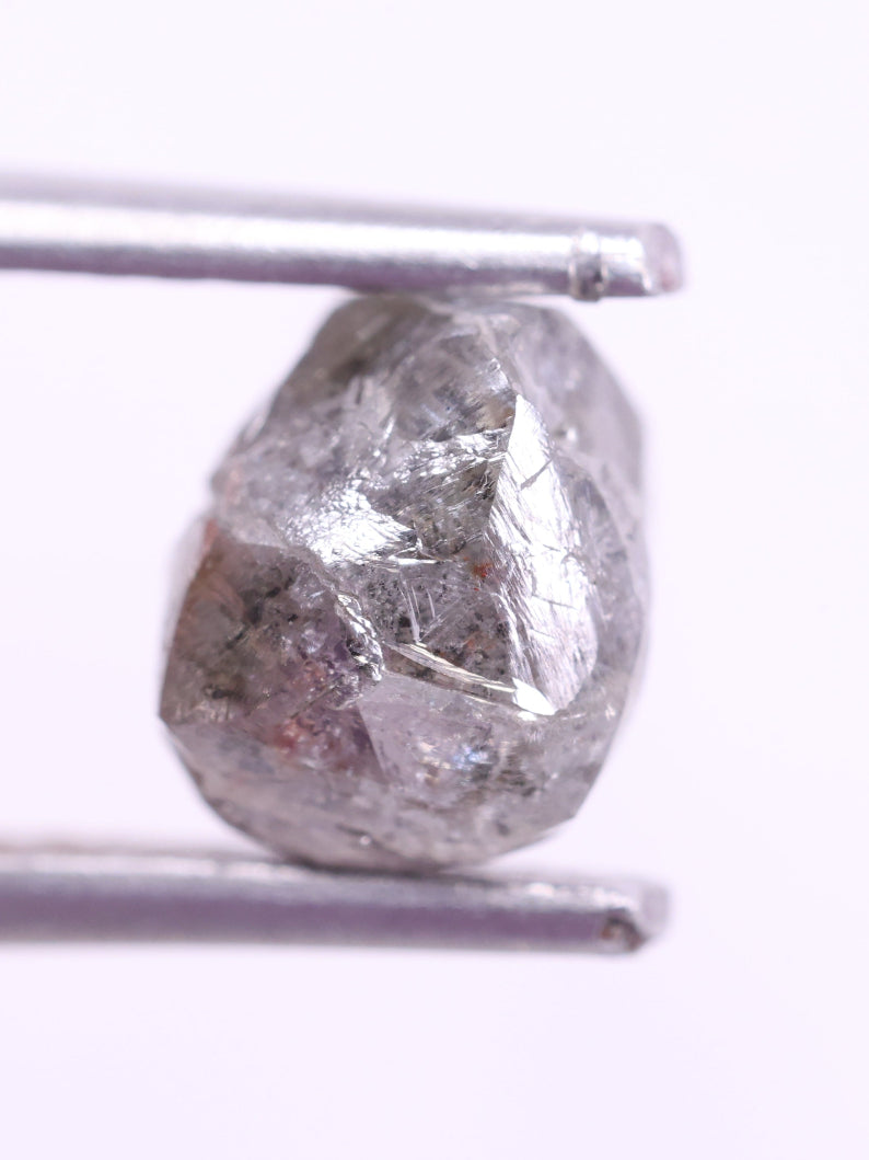 Shop - Natural Uncut Grey Diamond 1.92 Carat Rough Diamond ( 6.64*5.65*5.23 )