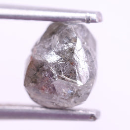 Shop - Natural Uncut Grey Diamond 1.92 Carat Rough Diamond ( 6.64*5.65*5.23 )
