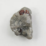 grey & orange rough herkimer diamond rough grey diamond