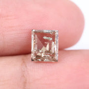 1.42 Ct white Square cut lab grown diamond loose diamond with classic sparkle