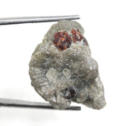grey & orange rough herkimer diamond rough grey diamond