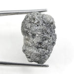 grey colour natural rough grey diamond rough cut diamond ring
