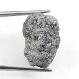 grey colour natural rough grey diamond rough cut diamond ring