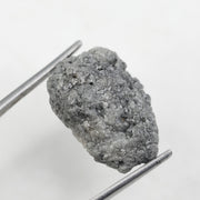grey colour natural rough grey diamond rough cut diamond ring