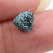 blue colour rough raw uncut diamonds
