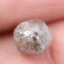 Shop - Natural Uncut Grey Diamond 1.86 Carat Rough Diamond ( 7.29*6.87*6.45 )