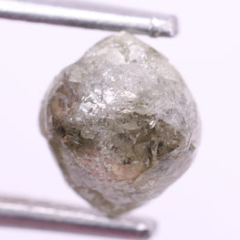 Shop - Natural Uncut Grey Diamond 1.86 Carat Rough Diamond ( 7.29*6.87*6.45 )