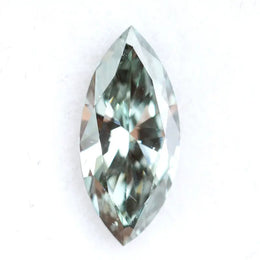 0.76 Ct marquise cut blue lab grown diamond loose stone, fancy blue lab created diamond for bridal ring or custom jewelry design.
