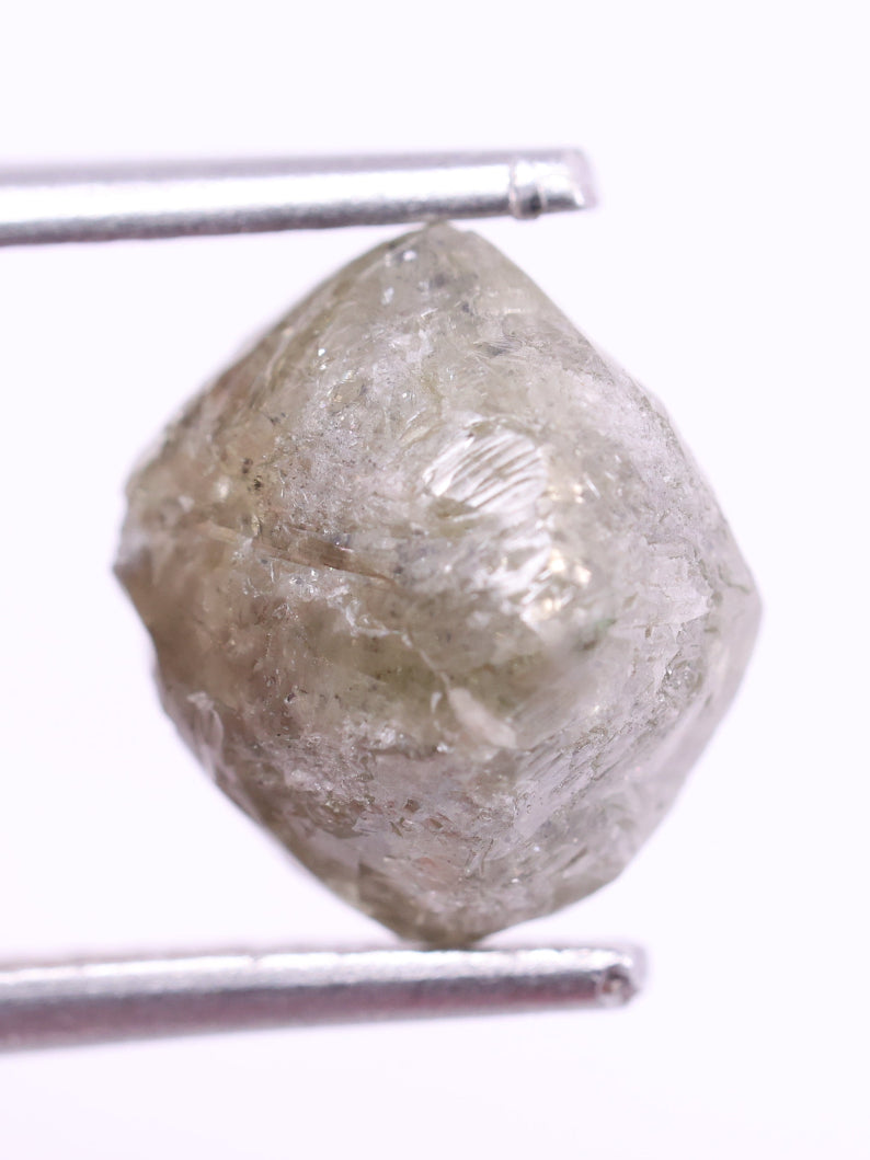 Shop - Natural Uncut Grey Diamond 3.63 Carat Rough Diamond ( 7.22*7.40*6.35 )
