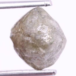 Shop - Natural Uncut Grey Diamond 3.63 Carat Rough Diamond ( 7.22*7.40*6.35 )